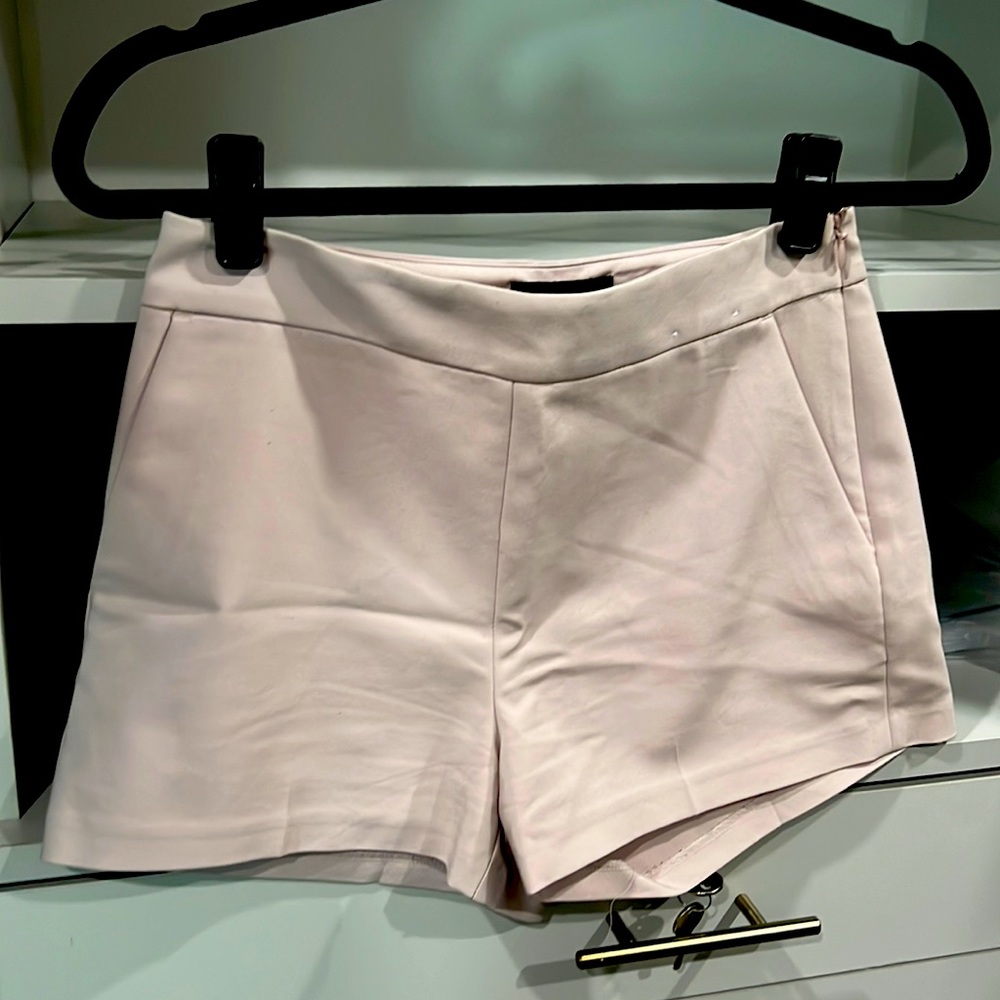 Zara blush pink dress shorts